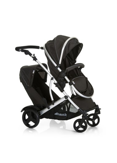 Hauck Black Duett 2 Tandem Pushchair