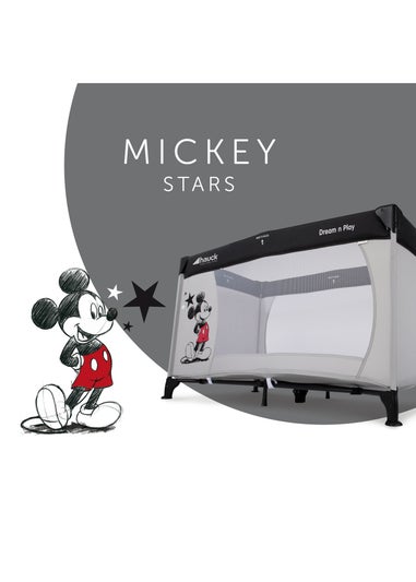 Hauck Mickey Stars Dream N Play Travel Cot