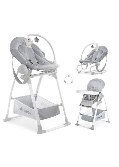 Hauck Stretch Grey Sit N Relax 3in1 Highchair