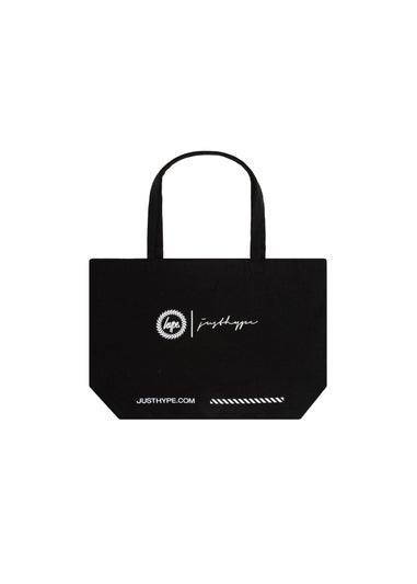 Hype Black/White Store Crest Shopper Bag