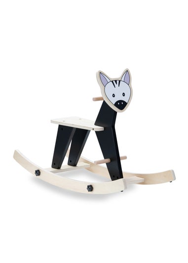 Hauck Zebra Rock N Swing Wooden Rocker