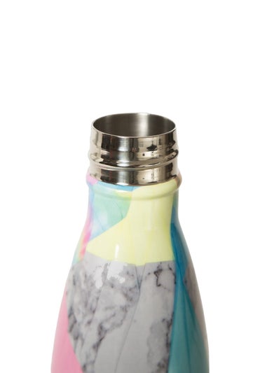 Hype Multi Collage Metal Water Bottle