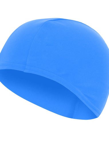 Speedo Kids Blue Polyester Swim Cap