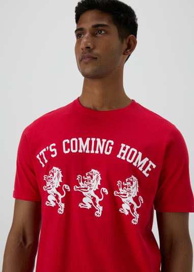 Red Football T-Shirt