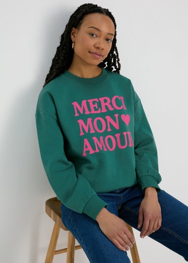 Green Merci Sweatshirt