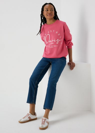 Pink Paris Sweatshirt