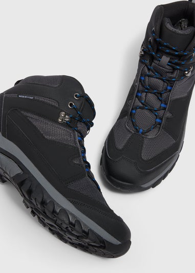 Black Water Resistant Trek Boots