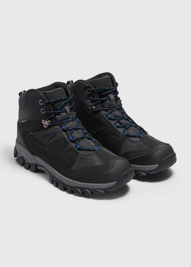 Black Water Resistant Trek Boots