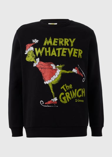 Grinch Black Christmas Sweatshirt