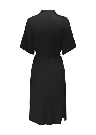 JDY Black Shirt Midi Dress