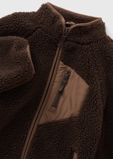 Girls Brown Borg Fleece (7-15yrs)