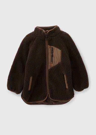 Girls Brown Borg Fleece (7-15yrs)