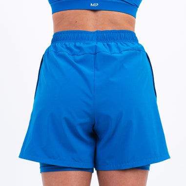 My Protein True Blue 2 in 1 Training Shorts