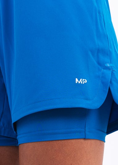 My Protein True Blue 2 in 1 Training Shorts