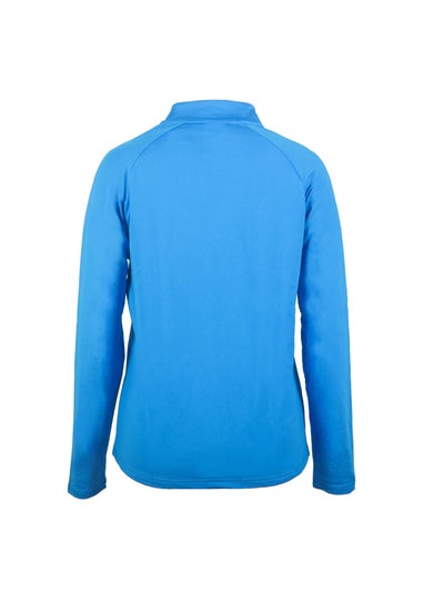 My Protein True Blue Half Zip Top