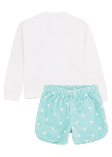 Pusheen Girls White Fleece Pyjama Set (9-14 yrs)