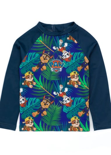 Paw Patrol Kids Navy Character Two-Piece Swimsuit (18months-7yrs)
