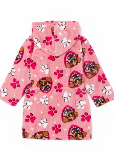 Paw Patrol Girls Pink Hooded Dressing Gown (6months-6yrs)