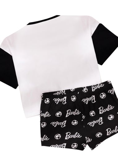 Barbie Black/White Short Pyjama Set