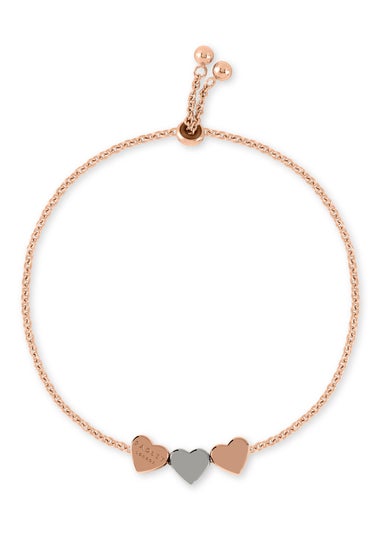 Radley London 18ct Rose Gold Plated Silver Adjustable Bracelet