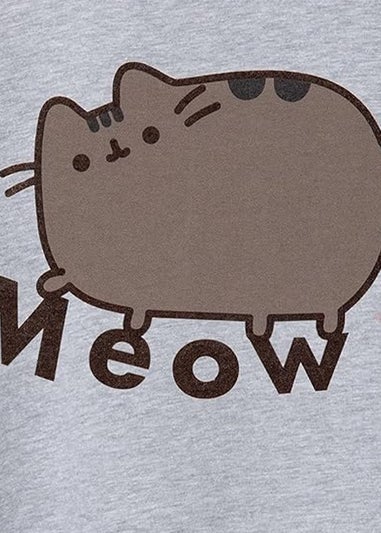 Pusheen Kids Grey Meow T-Shirt (7-8yrs)