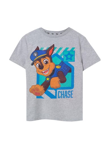 Paw Patrol Kids Grey Chase T-Shirt (3-8yrs)