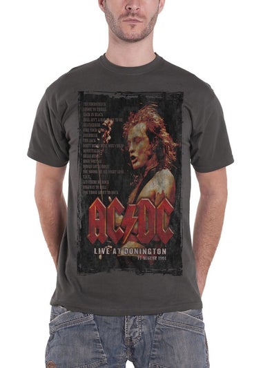 AC/DC Charcoal Grey Donington Set T-Shirt