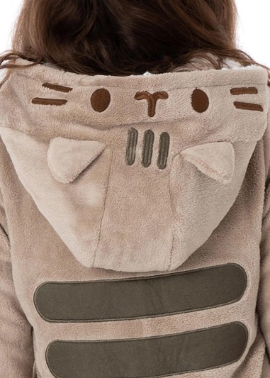 Pusheen Kids Brown 3D Ears Sleepsuit (9-14yrs)