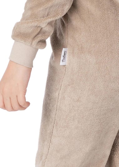 Pusheen Kids Brown 3D Ears Sleepsuit (9-14yrs)