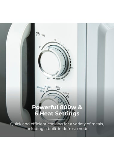 Tower 800W Manual Microwave (20L)