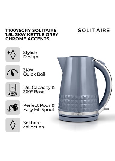 Tower Solitaire 3KW Kettle (1.5L)