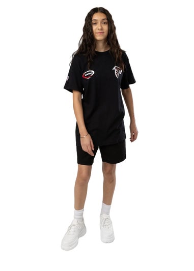 Hype Kids Black Atlanta Falcons NFL T-Shirt (3-13yrs)