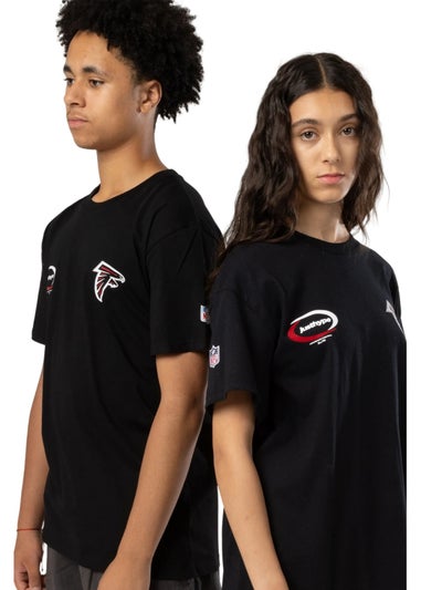 Hype Kids Black Atlanta Falcons NFL T-Shirt (3-13yrs)