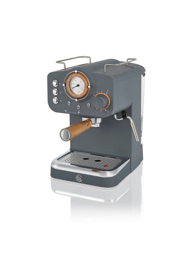 Swan Nordic Grey Espresso Coffee Machine