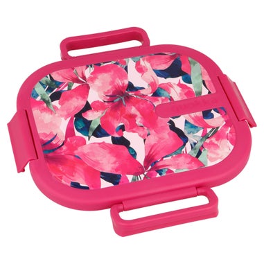 Quokka Pink Blossom Stainless Steel Lunch Box