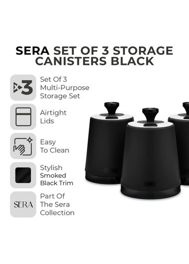 Tower Sera Canisters (Set of 3)