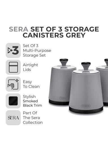 Tower Sera Canisters (Set of 3)