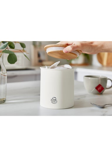 Swan Nordic Storage Canisters White (Set of 3)