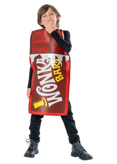 Rubies Kids Willy Wonka Bar Fancy Dress Costume