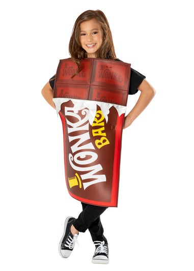 Rubies Kids Willy Wonka Bar Fancy Dress Costume