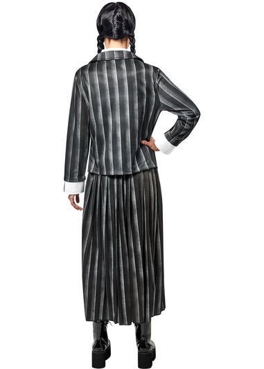 Rubies Wednesday Addams School Uniform Fancy Dress Costume