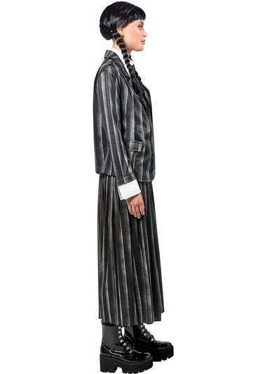 Rubies Wednesday Addams School Uniform Fancy Dress Costume