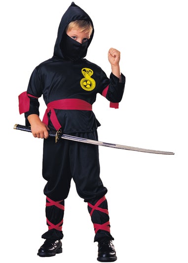 Rubies Kids Ninja Fancy Dress Costume (4-14 yrs)