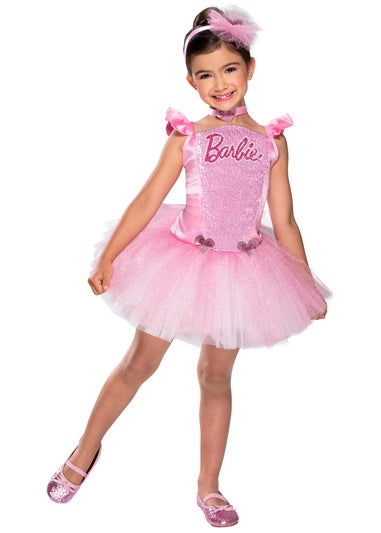 Rubies Kids Barbie Ballerina Fancy Dress Costume (3-8 yrs)