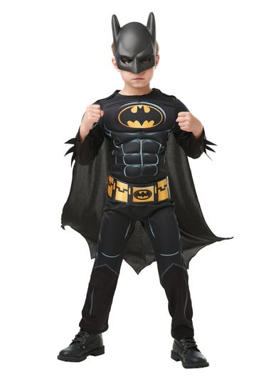 Rubies Kids Batman Fancy Dress Black Costume (3-8 yrs)