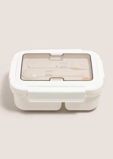 Souluxe White Bento Lunch Box