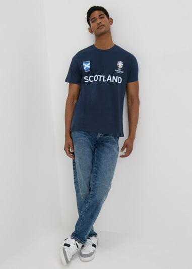 Navy Scotland Football T-Shirt