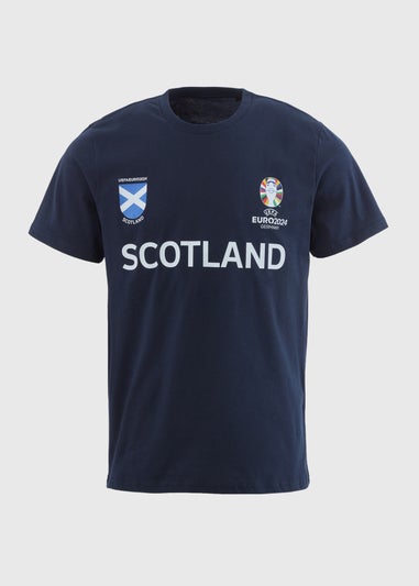 Navy Scotland Football T-Shirt