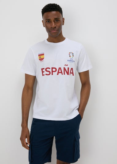 White Espana Football T-Shirt