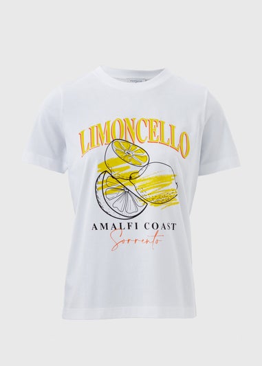 White Lemon Graphic T-Shirt